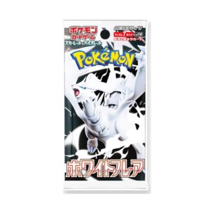 White Flare Booster Pack Sealed Pokémon Japanese (sv11W)