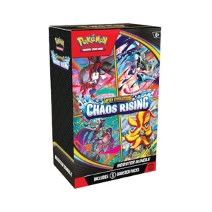 Pokémon TCG Mega Evolution Chaos Rising booster bundle English (me04) (6 Packs)